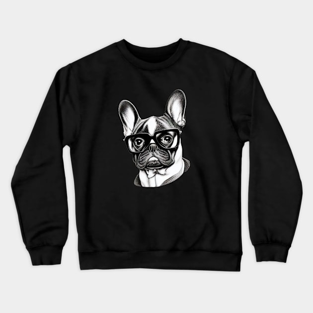 Cute Frenchie Mama Crewneck Sweatshirt by codeclothes